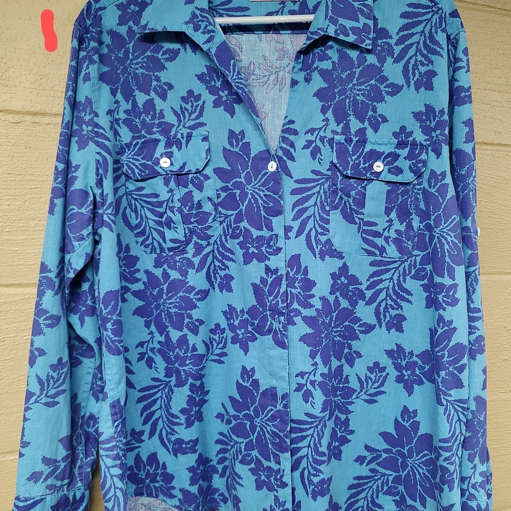 Ladies size XL Top Blouse Long Sleeve